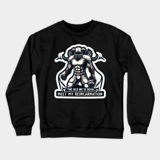 Meet my reincarnation football Crewneck Sweatshirt